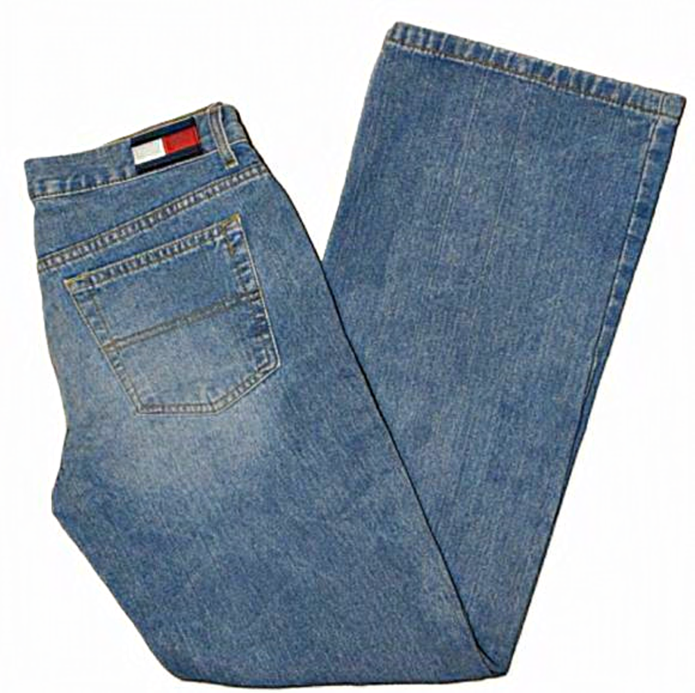 Vintage Y2K Tommy Hilfiger Tomboy Relaxed Fit Jeans Med Sandblast‎ 7